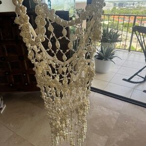 Ammi Pearl Mini Net Dress Size XS